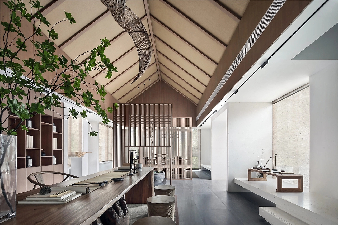 新中式禪意茶室設(shè)計(jì)